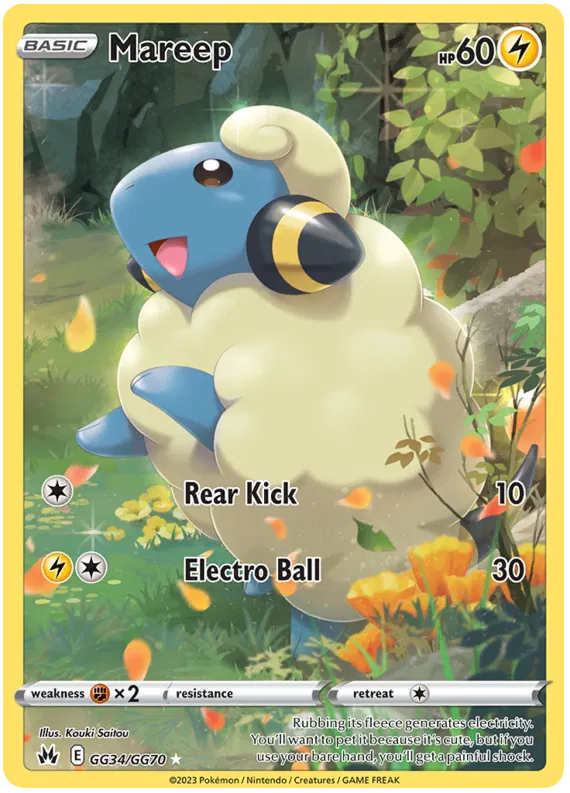 Mareep - Crown Zenith - Galarian Gallery #34