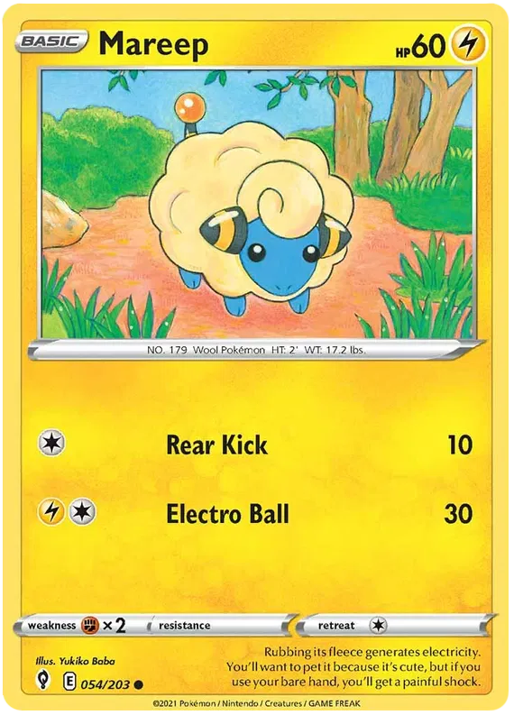 Mareep - Evolving Skies #54