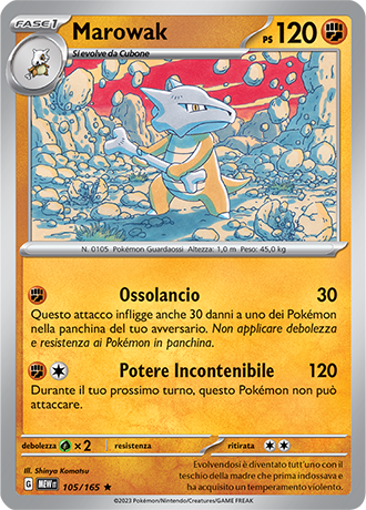 Marowak - Scarlatto & Violetto - 151 #105