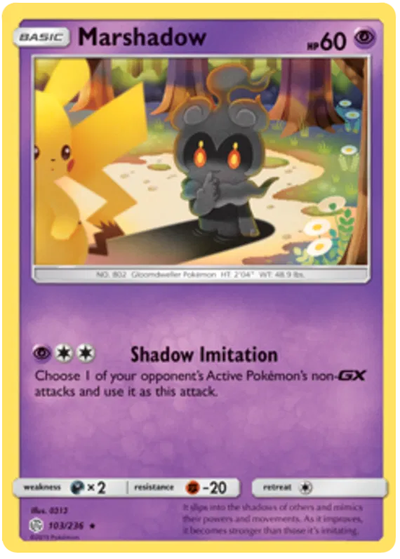 Marshadow - Cosmic Eclipse #103