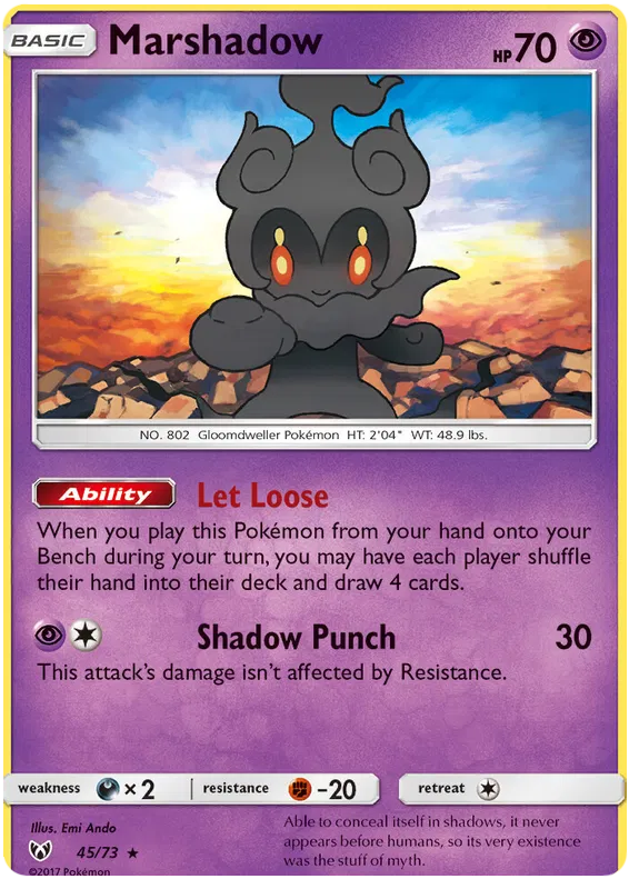 Marshadow - Shining Legends #45