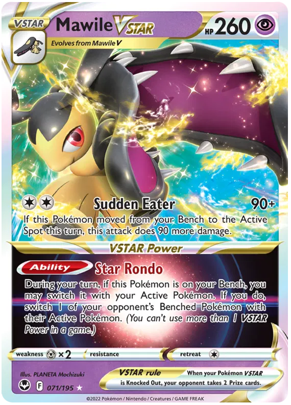 Mawile VSTAR - Tempesta Argentata #71