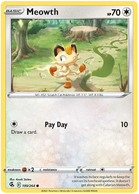 Meowth - Fusion Strike #199