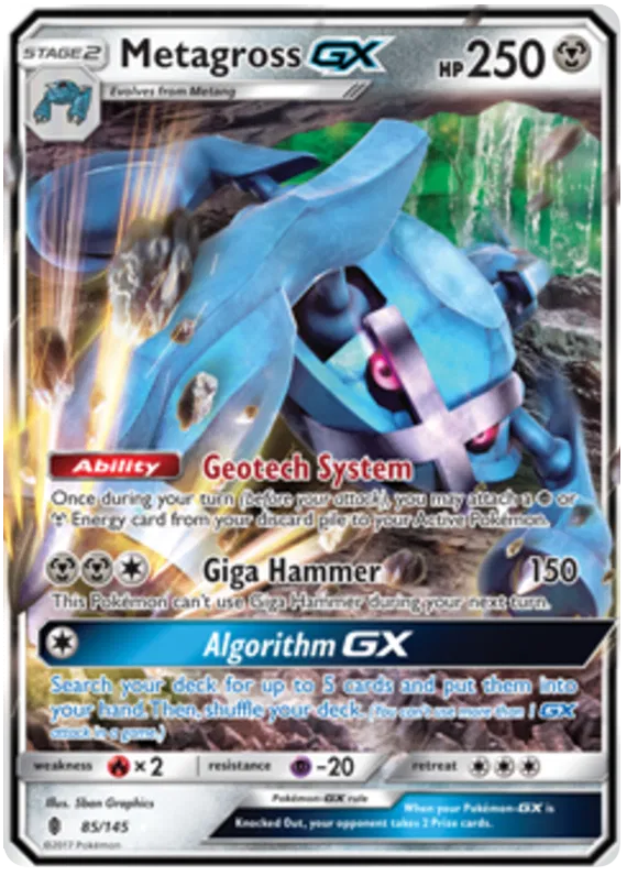 Metagross GX - Guardians Rising #85