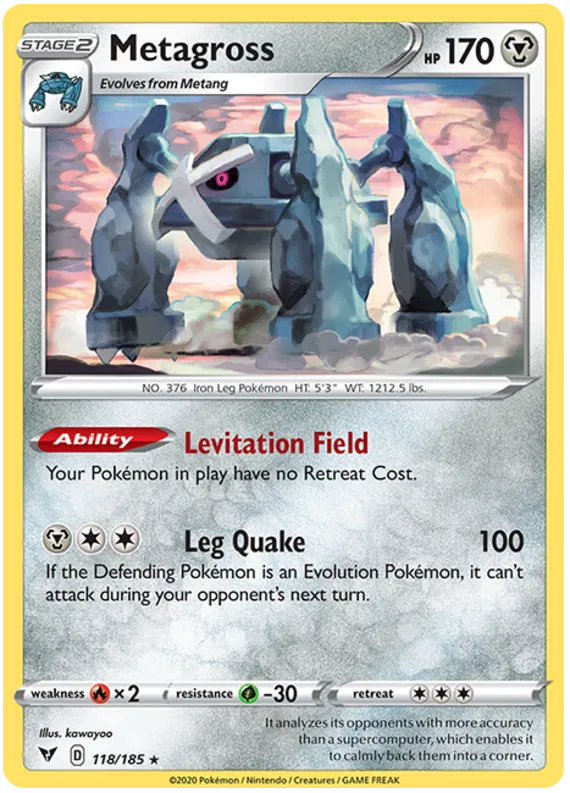 Metagross - Vivid Voltage #118