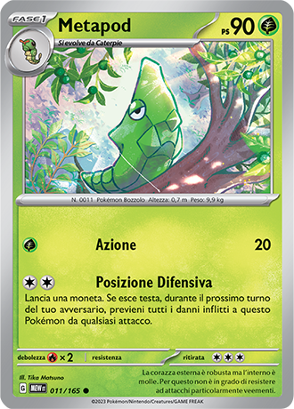 Metapod - Scarlatto & Violetto - 151 #11