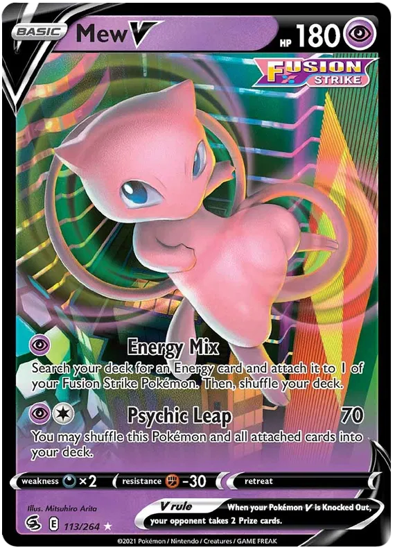 Mew V - Fusion Strike #113