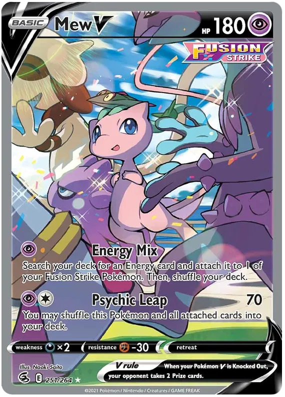 Mew V - Fusion Strike #251