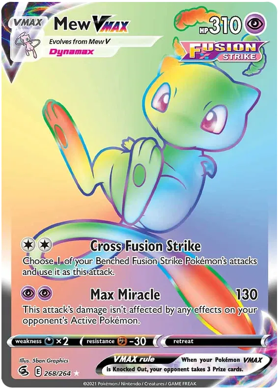 Mew VMAX - Fusion Strike #268