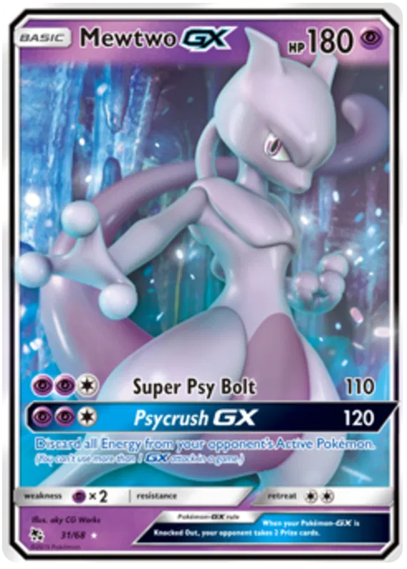 Mewtwo GX - Hidden Fates #31