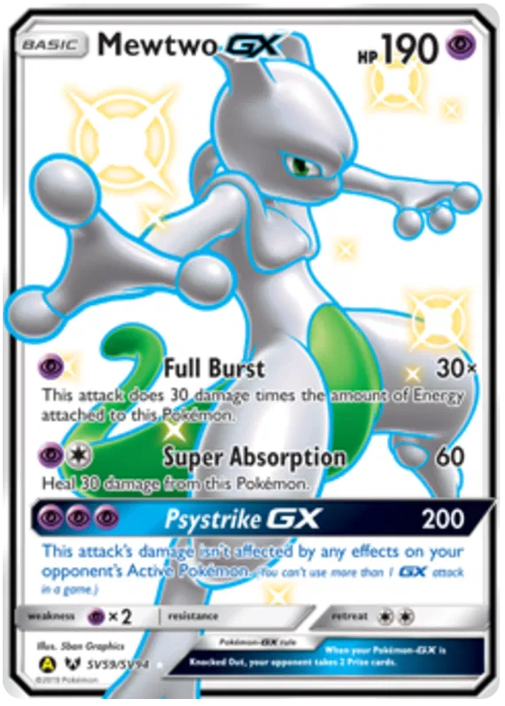 Mewtwo GX - Hidden Fates #59