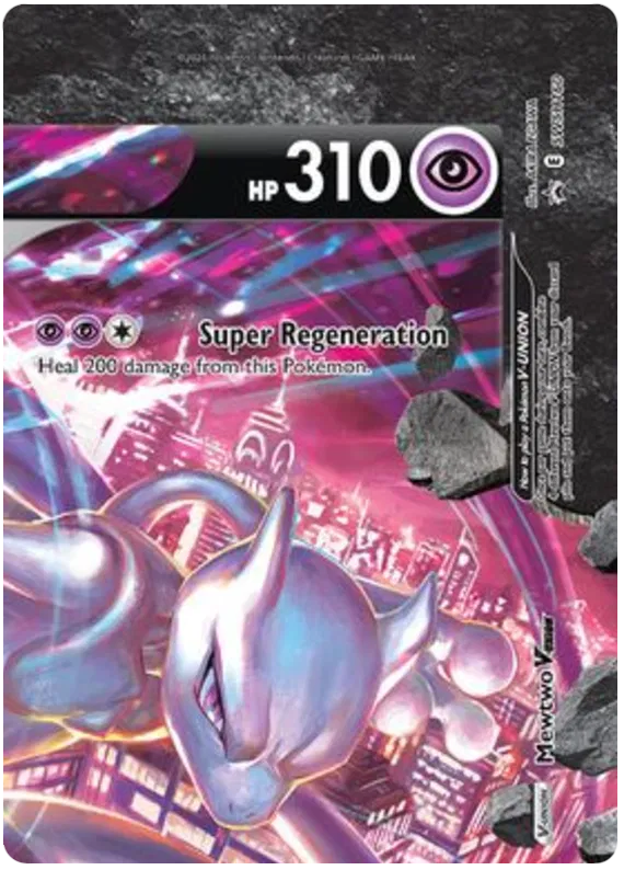 Mewtwo V-Union - Sword & Shield Promos #160