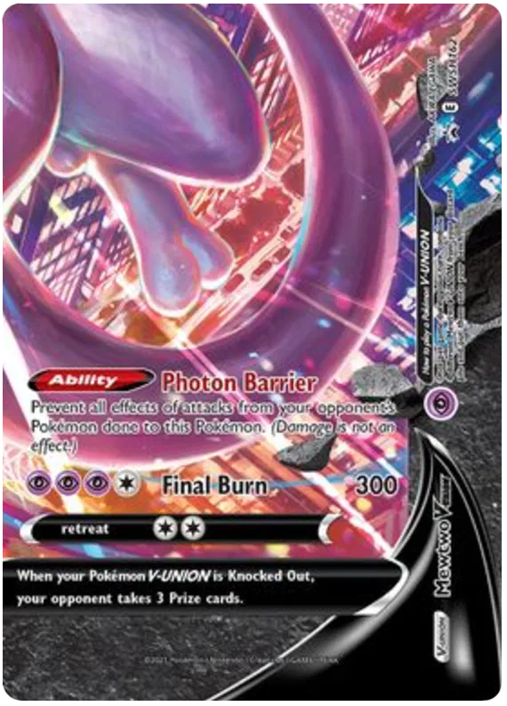 Mewtwo V-Union - Sword & Shield Promos #162