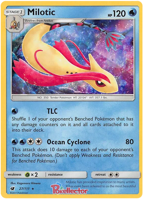 Milotic - Crimson Invasion #27