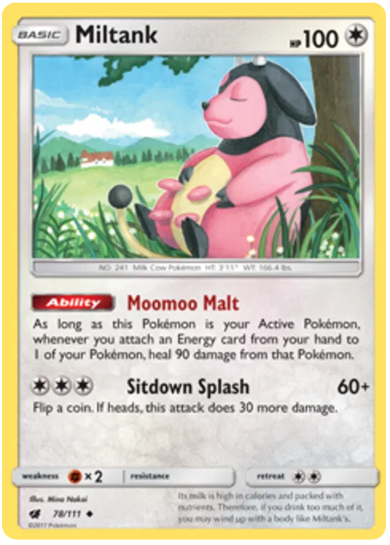 Miltank - Crimson Invasion #78