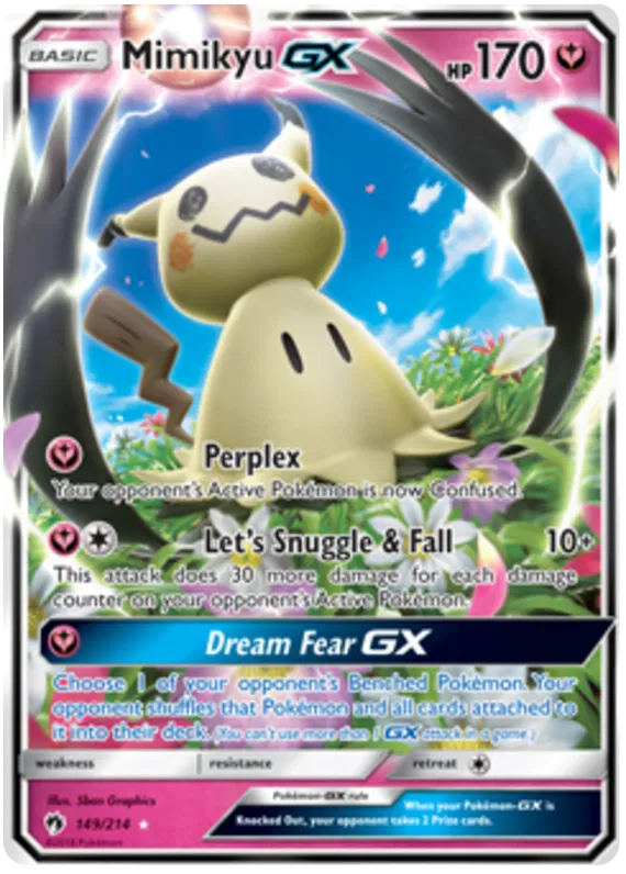 Mimikyu GX - Lost Thunder #149