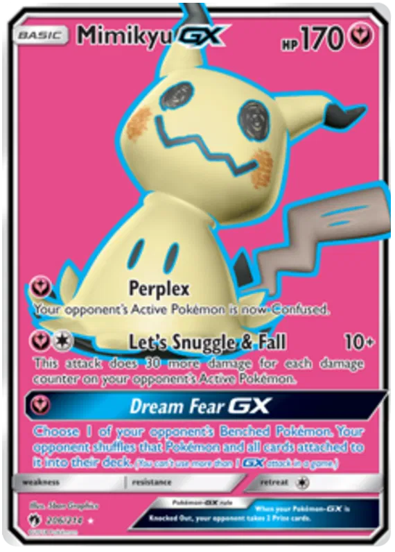 Mimikyu GX - Lost Thunder #206