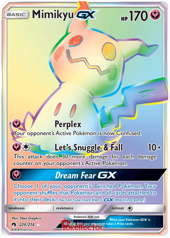 Mimikyu GX - Lost Thunder #226