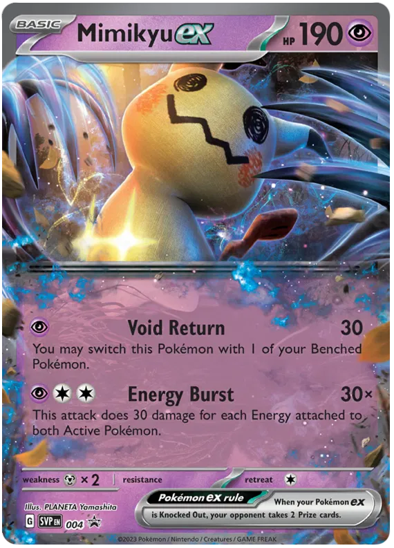 Mimikyu ex - Scarlatto & Violetto Promos #4