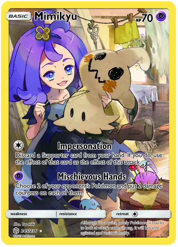 Mimikyu - Cosmic Eclipse #245