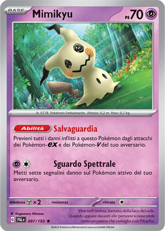 Mimikyu - Evoluzioni A Paldea	 #97