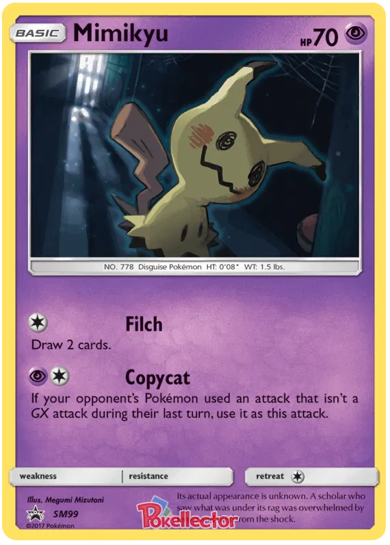 Mimikyu - Sun & Moon Promos #99