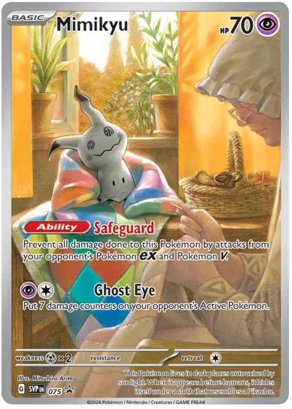 Mimikyu - Scarlatto & Violetto Promos #75