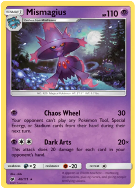 Mismagius - Crimson Invasion #40