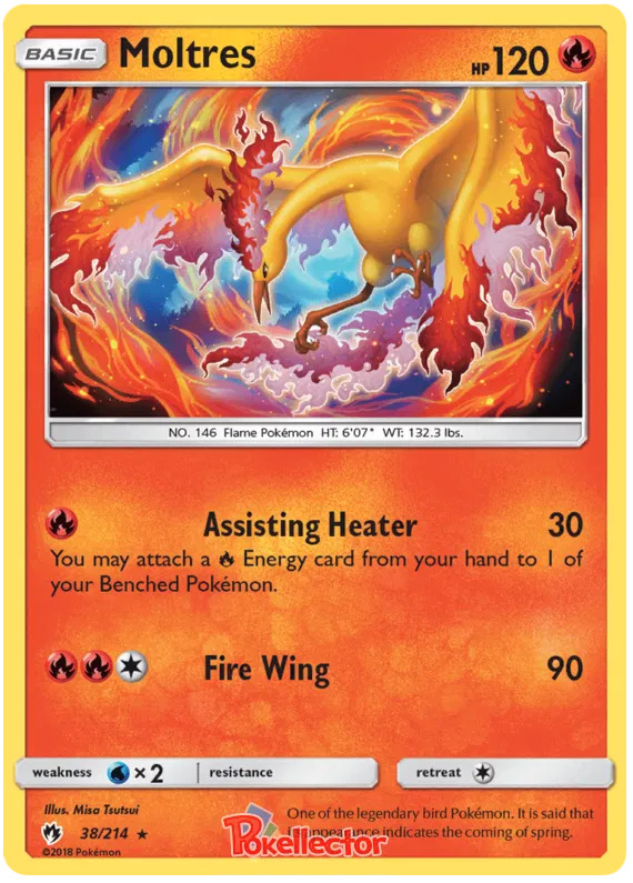 Moltres - Lost Thunder #38