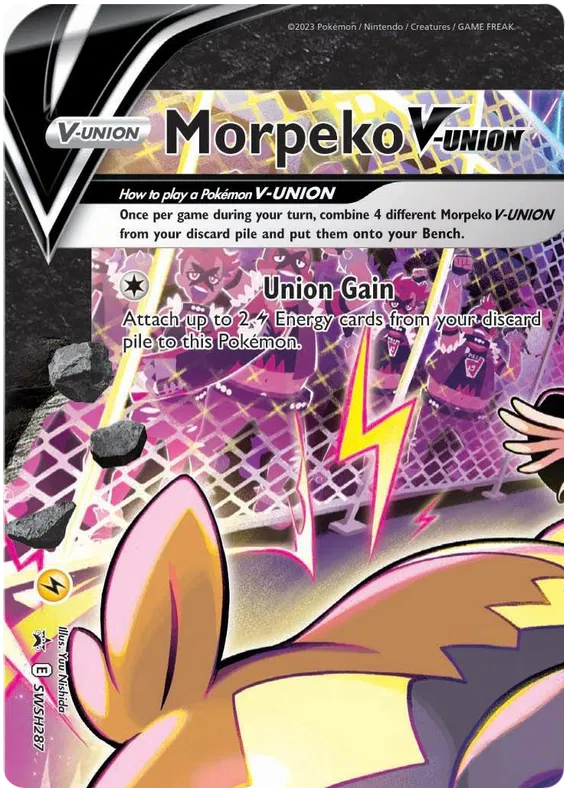 Morpeko V-UNION - Sword & Shield Promos #287