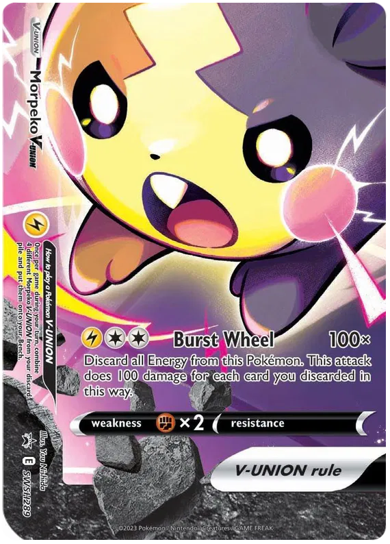 Morpeko V-UNION - Sword & Shield Promos #289