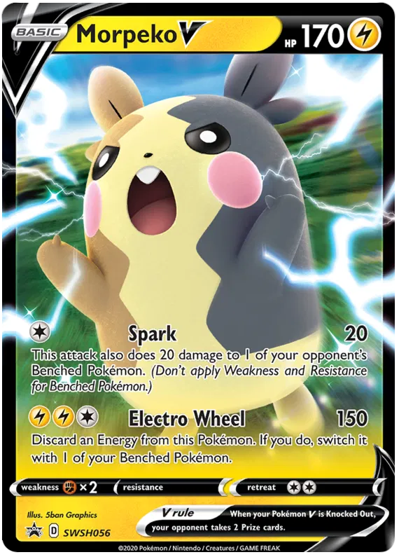 Morpeko V - Sword & Shield Promos #56