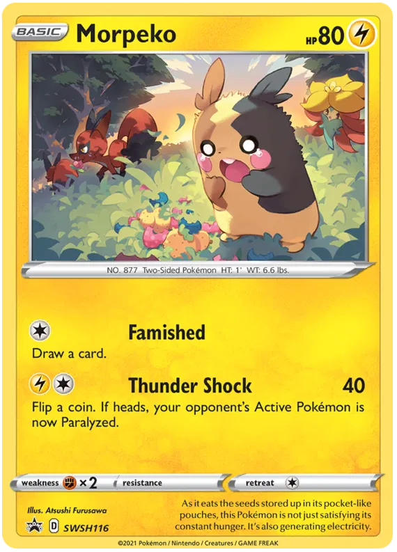 Morpeko - Sword & Shield Promos #116