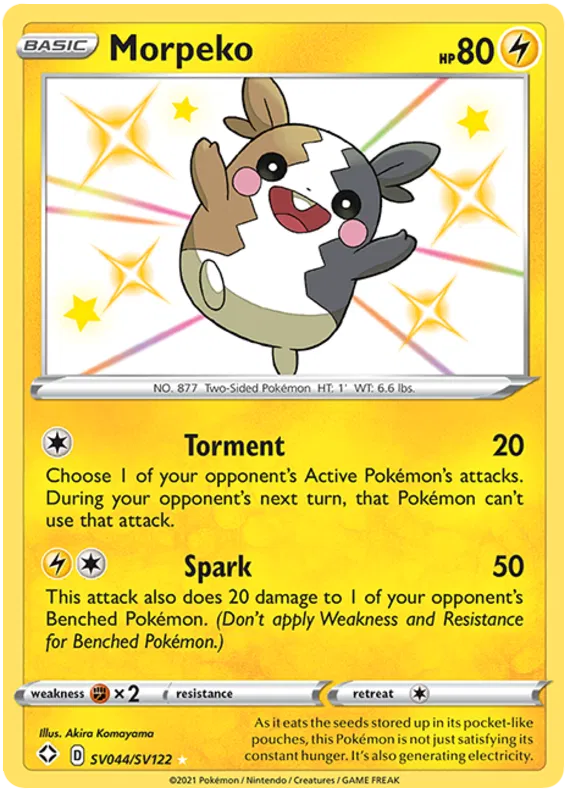 Morpeko - Shining Fates #44