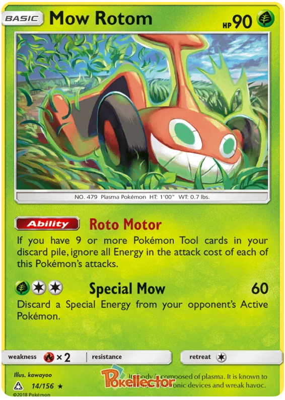 Mow Rotom - Ultra Prism #14