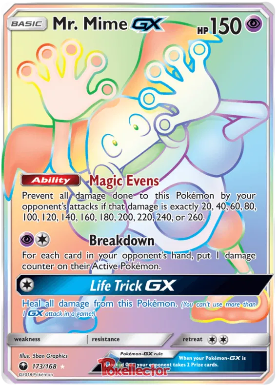 Mr Mime GX - Celestial Storm #173