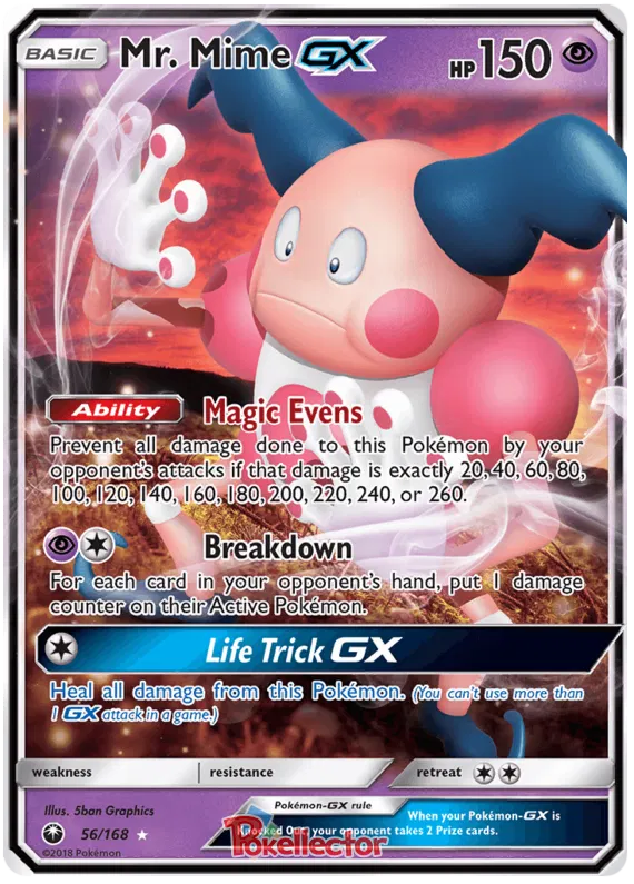 Mr Mime GX - Celestial Storm #56