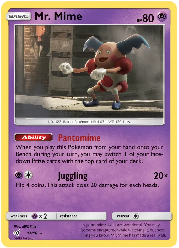 Mr Mime - Detective Pikachu #11