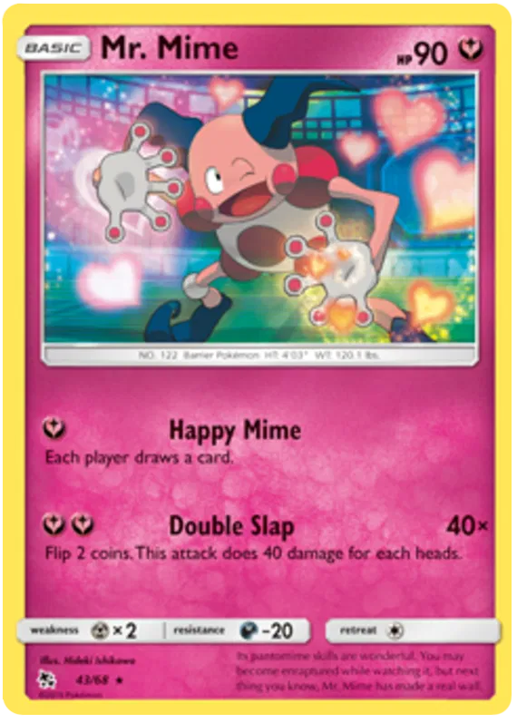 Mr. Mime - Hidden Fates #43