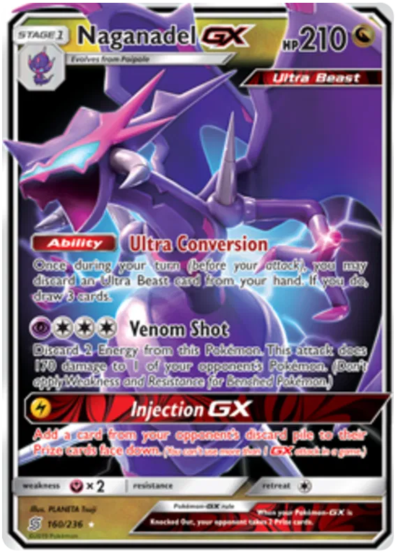 Naganadel GX - Unified Minds #160