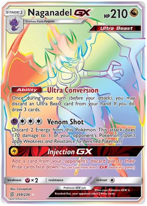 Naganadel GX - Unified Minds #249