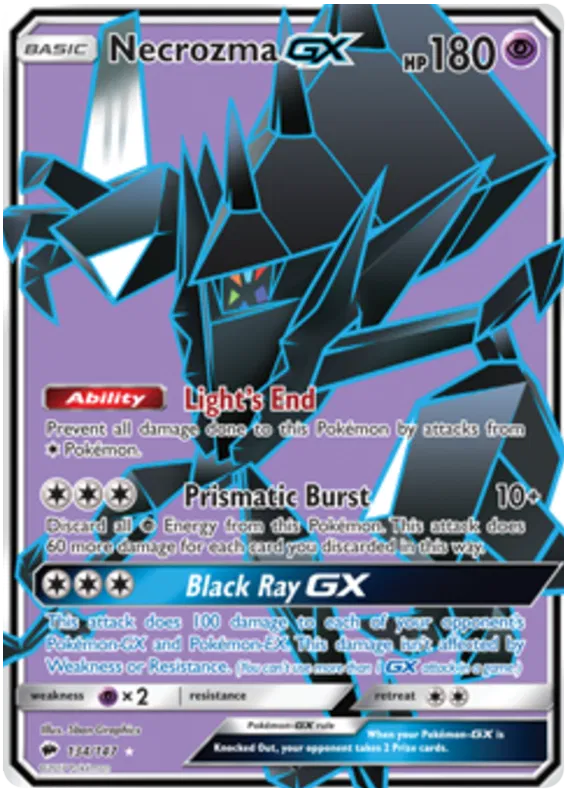 Necrozma GX - Burning Shadows #134