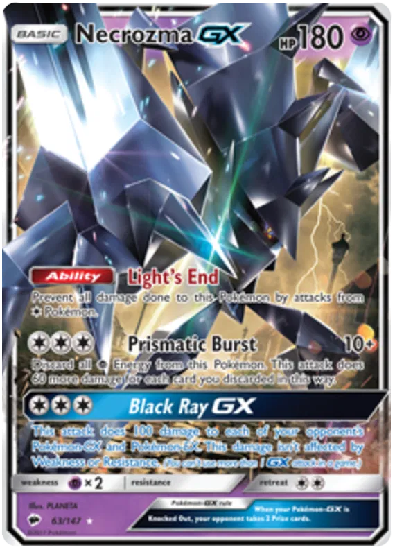 Necrozma GX - Burning Shadows #63