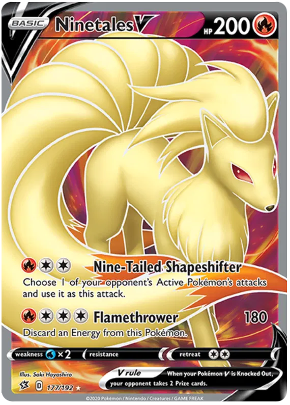 Ninetales V - Rebel Clash #177