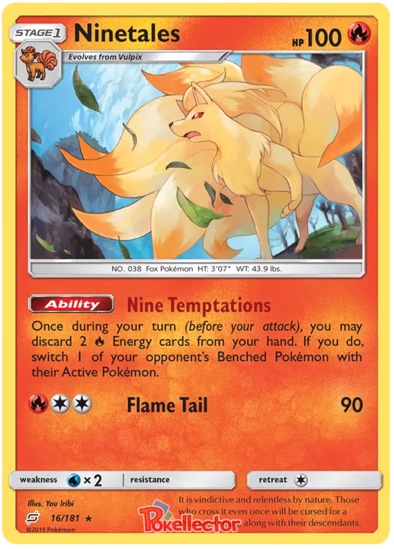 Ninetales - Team Up #16