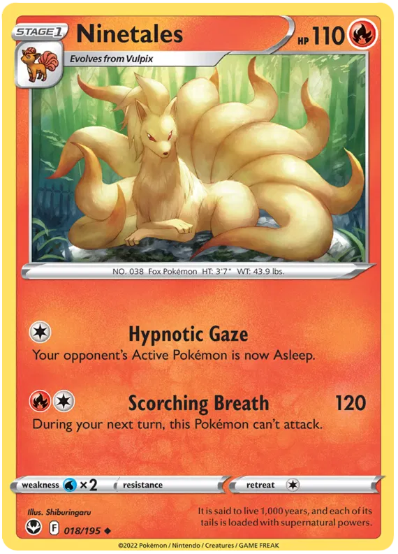 Ninetales - Tempesta Argentata #18