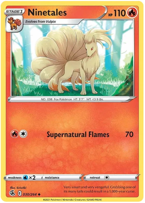 Ninetales - Fusion Strike #30