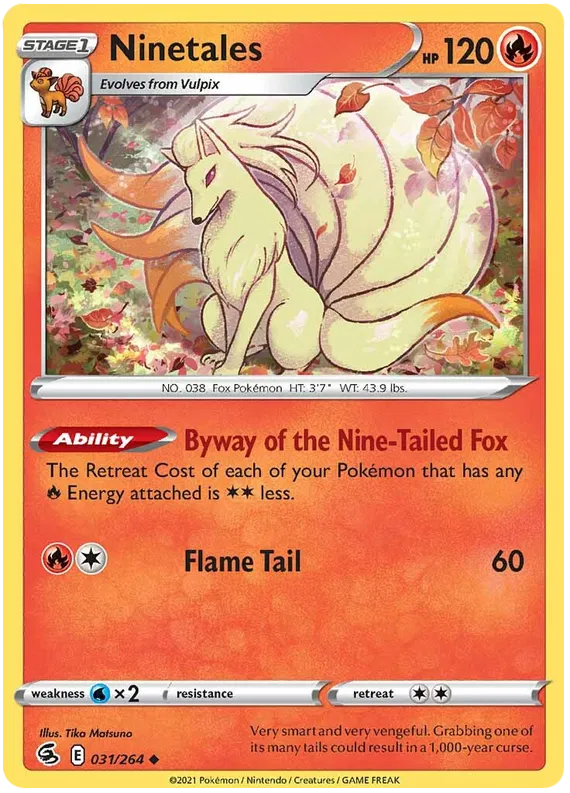 Ninetales - Fusion Strike #31