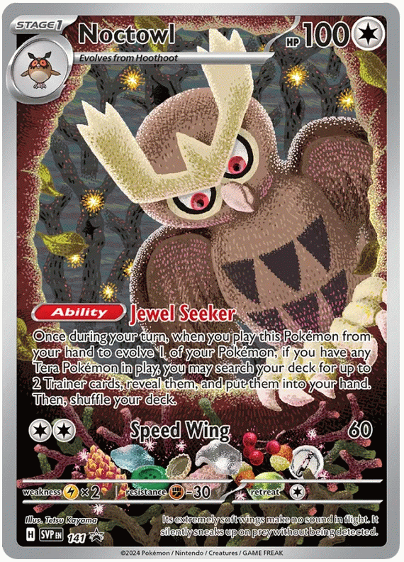 Noctowl - Scarlatto & Violetto Promos #141