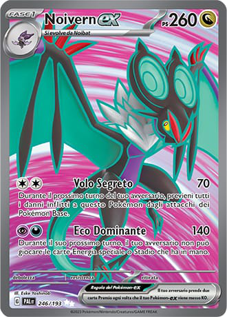 Noivern ex - Evoluzioni A Paldea	 #246